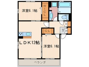 エクセルカーサの物件間取画像